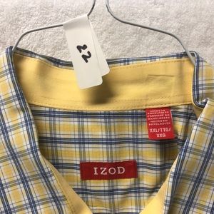 SHIRT MENS XXL - IZOD - LS
